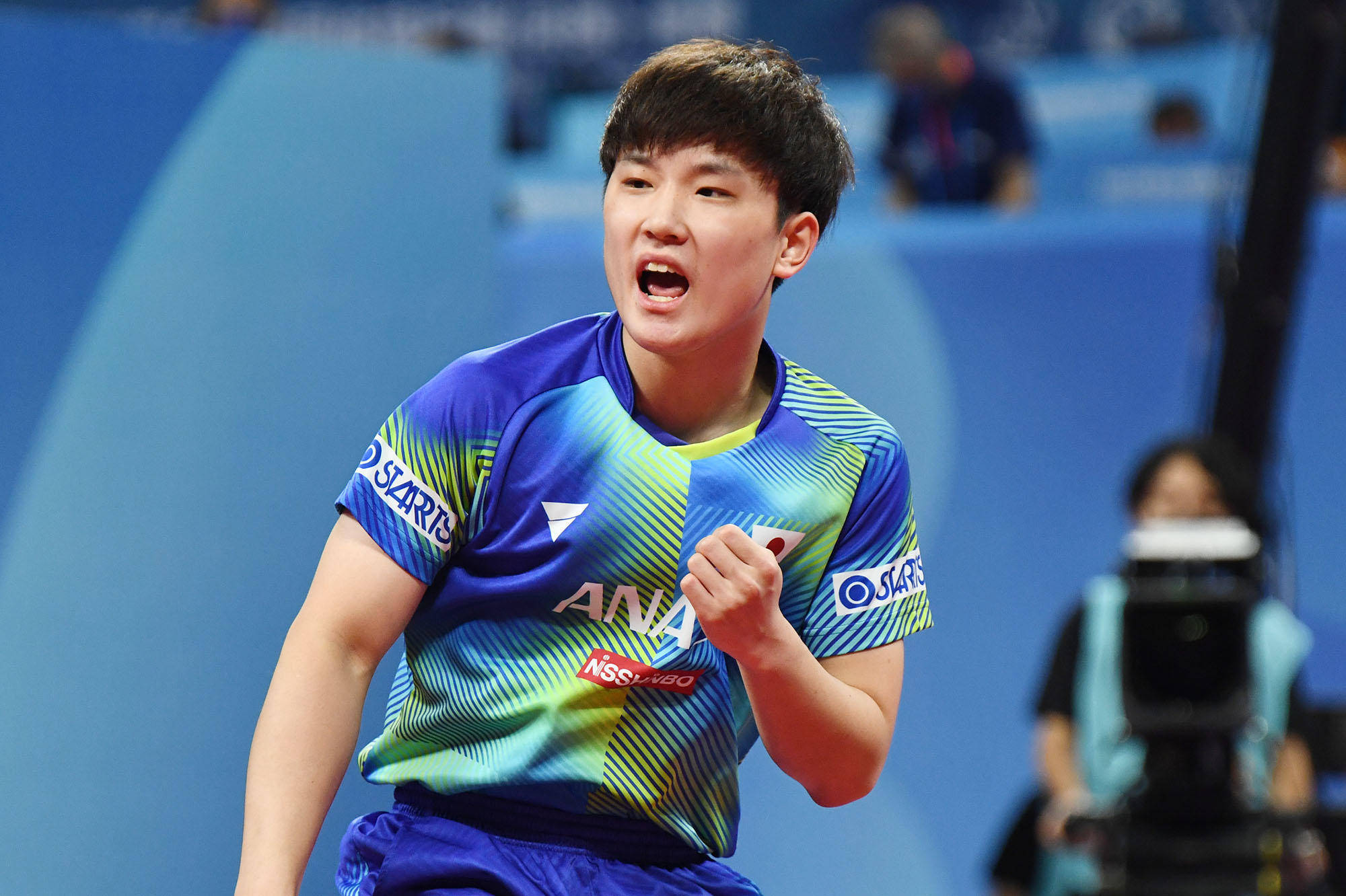 包含比利时乒乓球队强势德国乒乓球队，张本智和制霸全场的词条